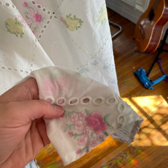 For Love and Lemons Andrea Embroidererd Maxi Dress - Picture 9 of 10